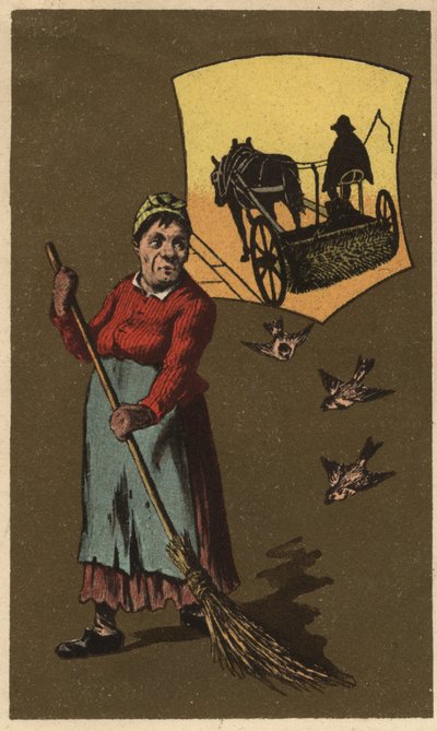 Anonym kromolitografi, slutten av 1800-tallet. av Unknown artist