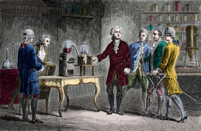 Antoine Laurent Lavoisier (1743-1894) utførte la decomposition de l