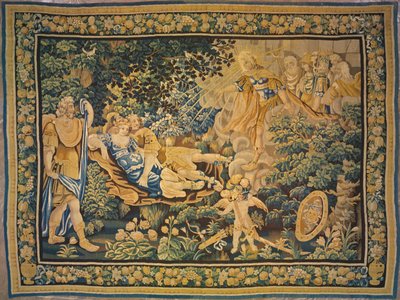 Apollon utsetter Mars og Venus for latterliggjøringen av olymperne, fra Ovids metamorfoser av Unknown artist