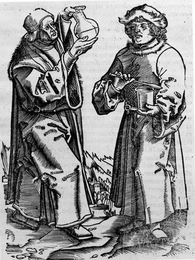 Apoteker (farmasøyt), -i "Onoma Uthikom Medicina" av Unknown artist