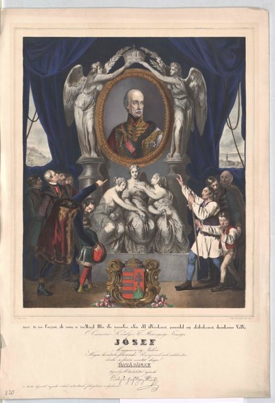 Erkehertug av Østerrike Josef (trykk) av Unknown artist