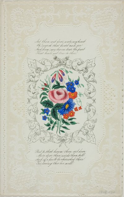 Er du ikke kjær for mitt hjerte (valentinsdag) av Unknown artist