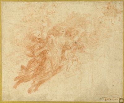 Magdalenas himmelfart av Unknown artist
