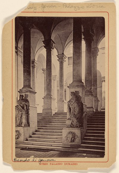 Atrium Durazzo Palace [i Genova, Italia] av Unknown artist