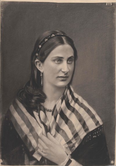 Auguste Baudius (trykk) av Unknown artist