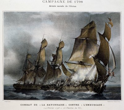 Slaget om "" Bayonnaise" mot "" bakholdet""" av Unknown artist