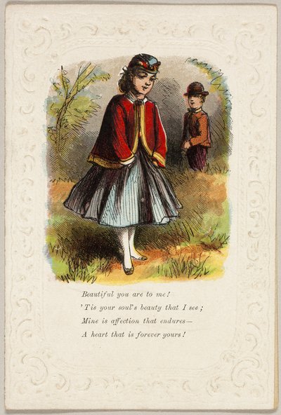 Vakker du er for meg (Valentinsdag) av Unknown artist