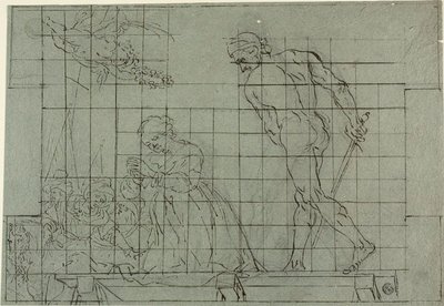 Halshugging av en kvinnelig helgen av Unknown artist