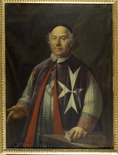 Biskop Giacomo Cannaves (1713-1722), maltesisk kunst av Unknown artist