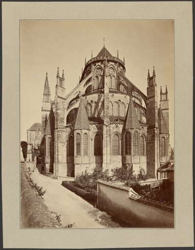 [Bourges-katedralen, apsis] av Unknown artist