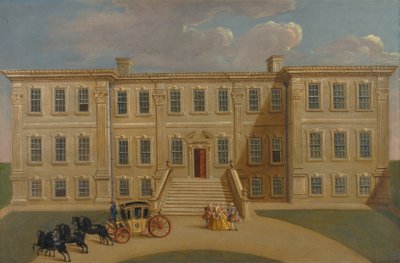 Calke Hall, Derbyshire, setet til Sir Henry Harpur, Bt. av Unknown artist
