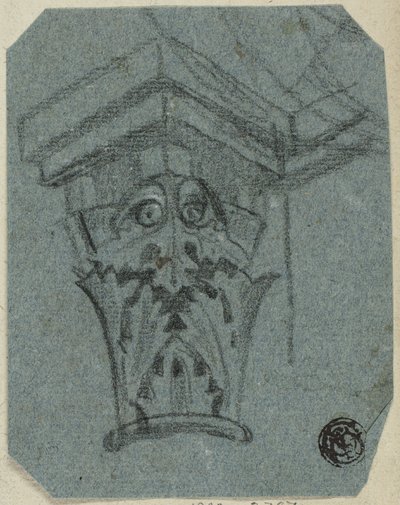 Kolonnens hovedstad av Unknown artist