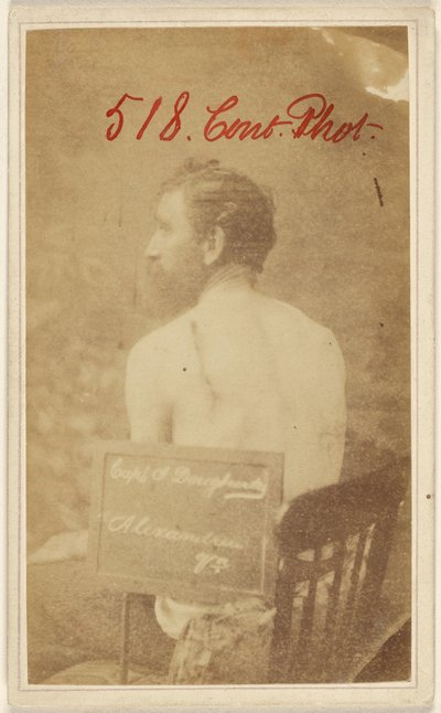 [Kaptein (---ulovlig) Dougherty, Alexandria, Virginia, offer for borgerkrigen] av Unknown artist