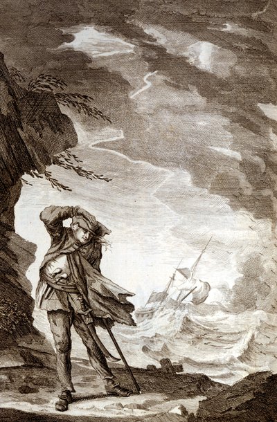 Kaptein Edward Low av Unknown artist