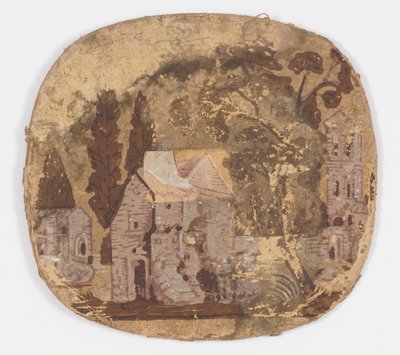 Slott i Spania av Unknown artist