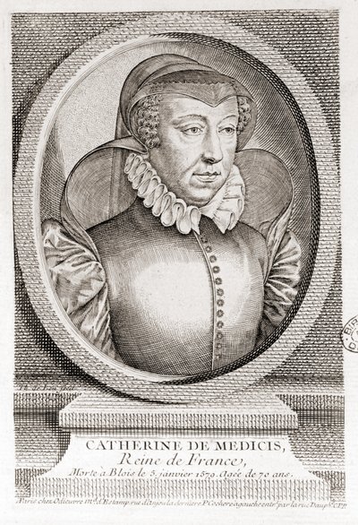 Catherine de Medici (1519 - 1589). av Unknown artist