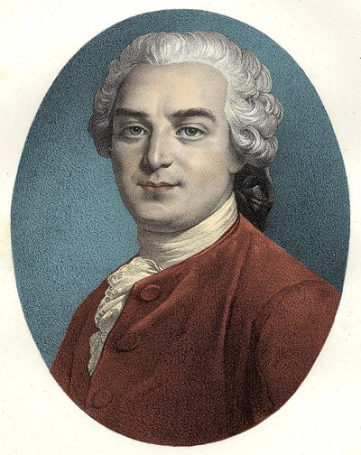 Charles Pinot Duclos (1704-1772) romanforfatter og moralist francais av Unknown artist