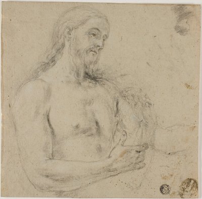 Kristus (øvre torso) av Unknown artist