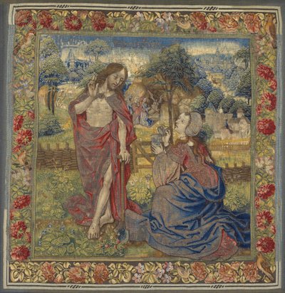 Kristus viser seg for Maria Magdalena («Noli me tangere») av Unknown artist