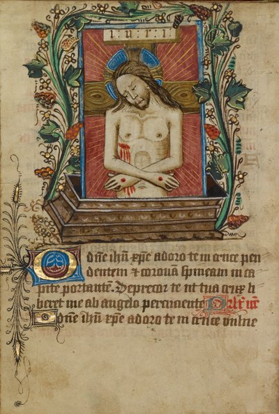 Kristus som sorgens mann av Unknown artist