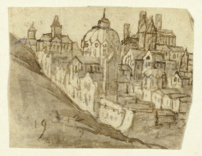 Citadel med kuppel av Unknown artist