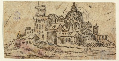 Citadel med kuppel av Unknown artist