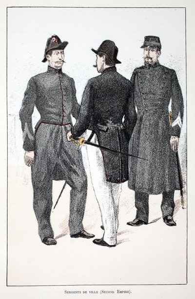 City Sergeants (Second Empire av Unknown artist