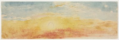 Skystudie av Unknown artist