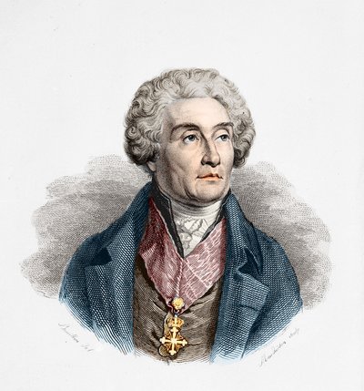 Grev Joseph de Maistre (1753-1821), fransk politiker, forfatter og filosof. av Unknown artist