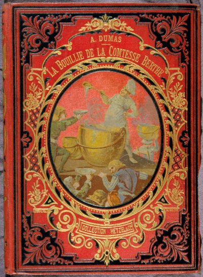 Omslag til boken ""La Bouille de la Comtesse Berthe"" av Alexandre Dumas, Hetzel-samlingen. av Unknown artist