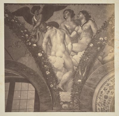 Cupid viser Psyche til de tre gracene av Unknown artist