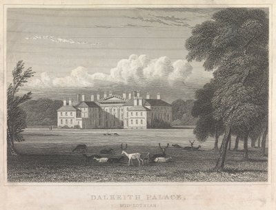 Dalkeith Palace, Midlothian; side 86 (bind 1) av Unknown artist