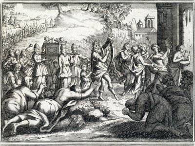 Davids dans (Det gamle testamente). av Unknown artist