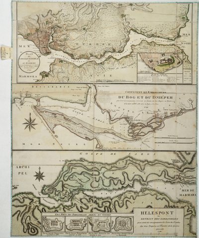 Dardanellene til Istanbul av Unknown artist