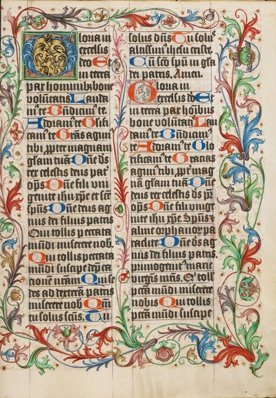 Dekorert initial G av Unknown artist