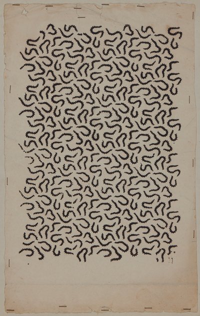 Designtegning, slutten av 1700-tallet av Unknown artist