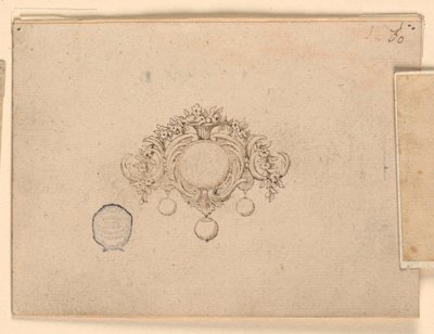 Design for a Brooch   1295199   no       norwegian Successfully Translated  Original: De sirenen Sirenes Proserpinae comites in aves (title on object) Metamorphoseon sive transformationum (series title) Metamorfosen van Ovidius (series title) Translat: De  av Unknown artist