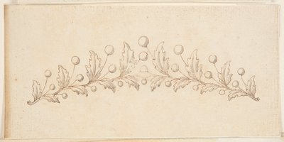 Design for en Coronet av Unknown artist