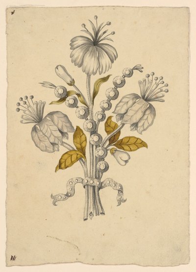 Design for en Corsage av Unknown artist