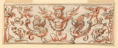 Design for en frise av Unknown artist