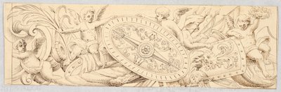 Design for en frise av Unknown artist