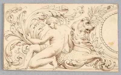 Design for en frise av Unknown artist