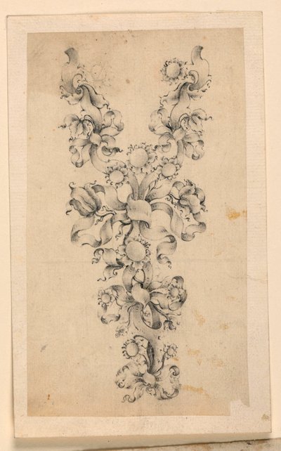 Design for et anheng av Unknown artist