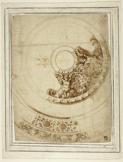 Design for et fat eller vask av Unknown artist