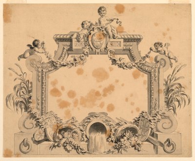 Design for en tittelside av Unknown artist
