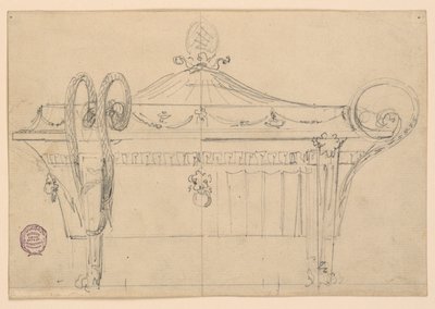 Design for en terrin av Unknown artist