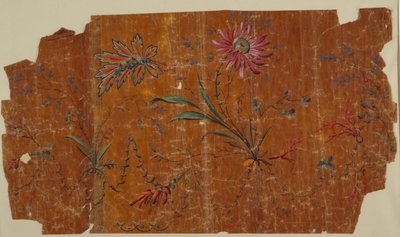 Design for en vevd horisontal kant av Unknown artist