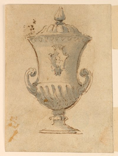 Design for en urne av Unknown artist