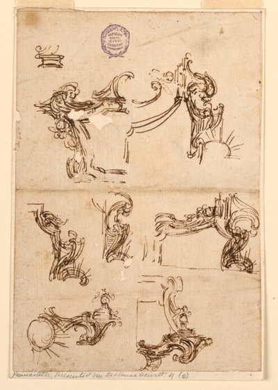 Design for relikvier av Unknown artist