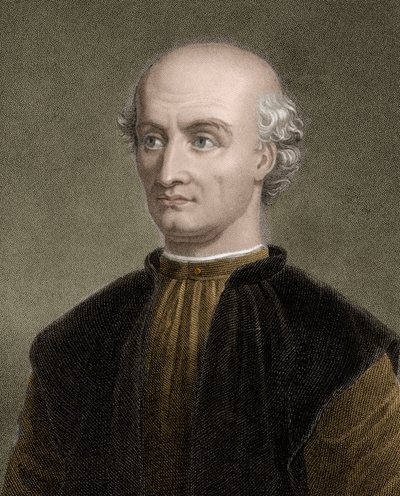 Donato Bramante (1444-1514) - gravering - 1800-tallet av Unknown artist